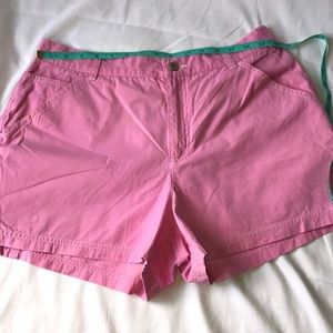 NY & Co Pink Cargo Shorts